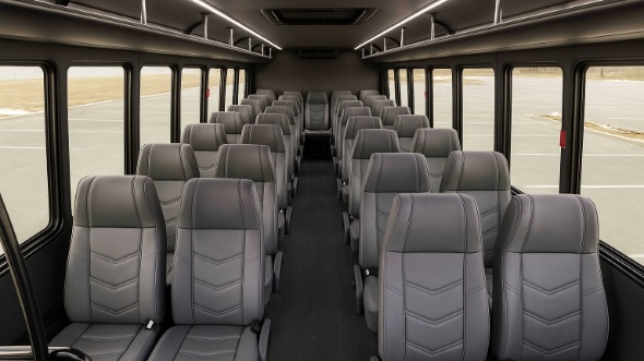 hoffman estates 28 passenger minibus rental