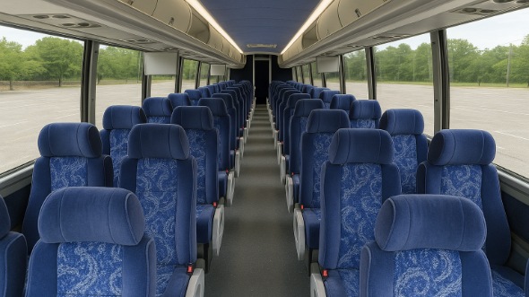 hoffman estates 54 passenger charter bus rental