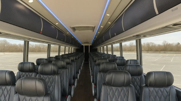 hoffman estates 56 passenger charter bus rental